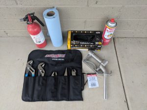 Fuel nozzle replacement tools