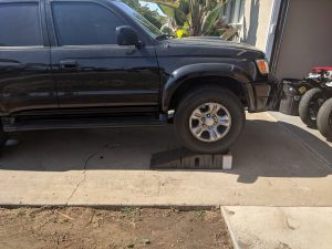 Toyota 4Runner Oil Change Ramps Side 2