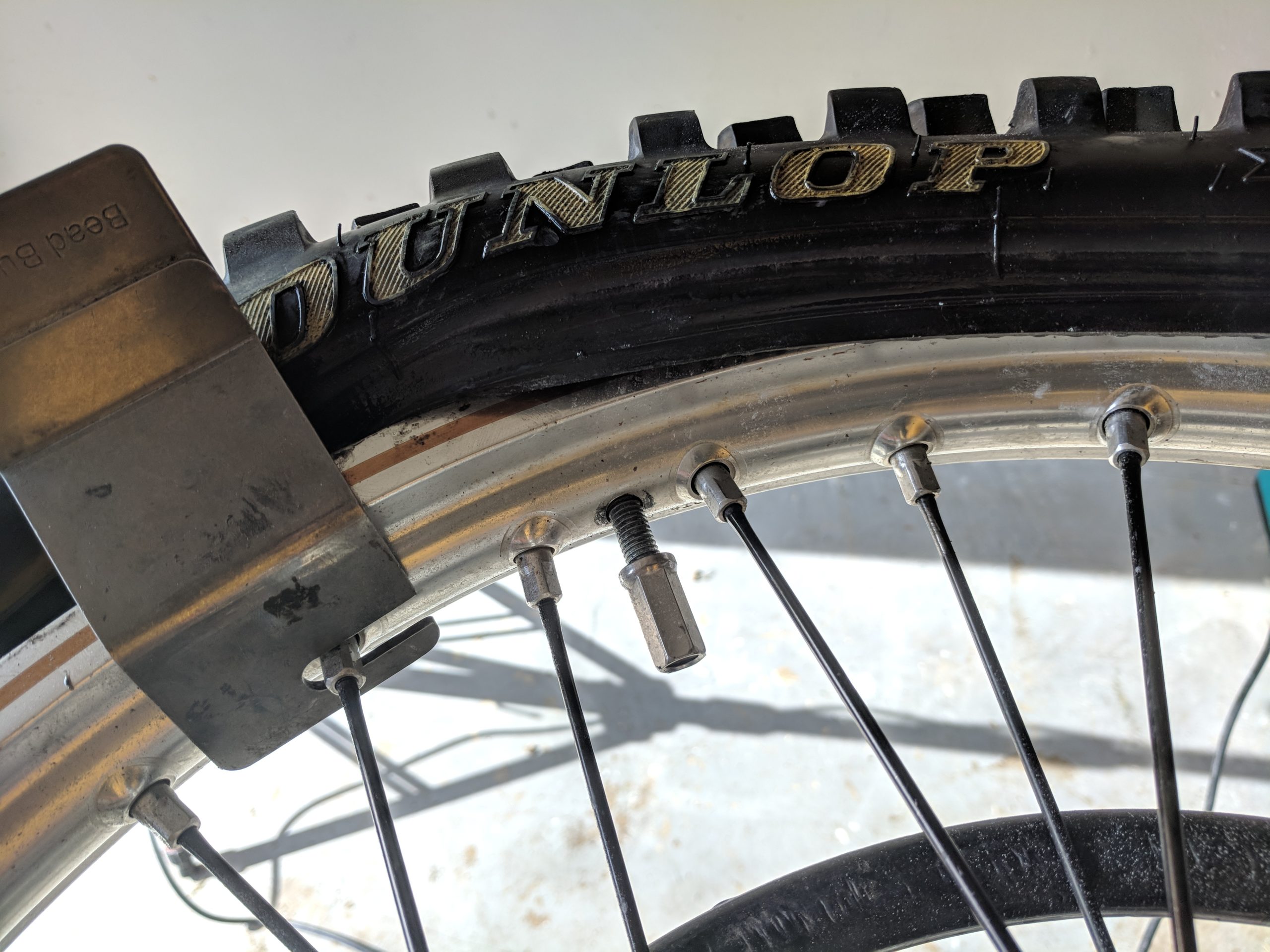 Mounting Dirt Bike Tire