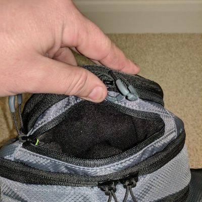 Top Felt Lined Zipper Pouch