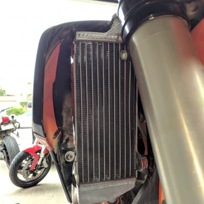 GPI radiator KTM 250 sxf  front fitment left
