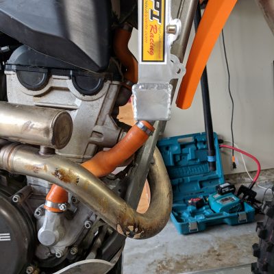 GPI radiator KTM 250 sxf  front fitment lower right