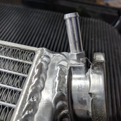 GPI radiator overflow