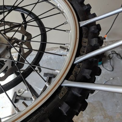 Reverse side 3 tire irons