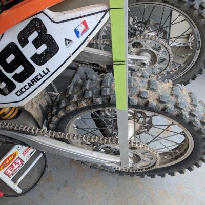 Sag Setter measuring marks