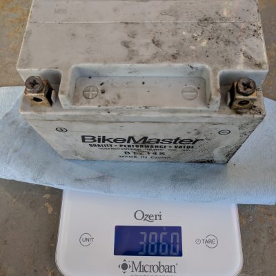 Stock Bike Master Weight Grams