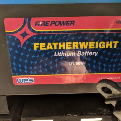 WPS Featherweight Lithium Battery