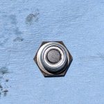 Differential fluid change Bottom magnet plug clean