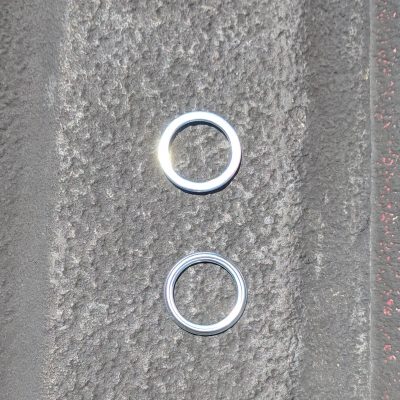 Crush washers