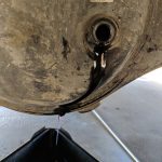 Differential fluid change Oil level drain height