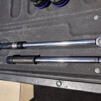 Torque wrench and breaker bar
