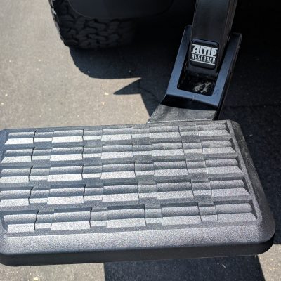 Amp Bedstep Black Plastic Restorer After