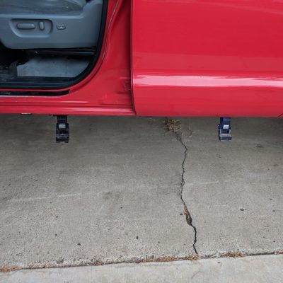 AMP Research Powerstep Toyota Tundra Step Removed