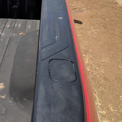 Bed Rail Black Plastic Restorer After
