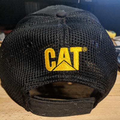 Cat Diesel Power Trucker Hat back