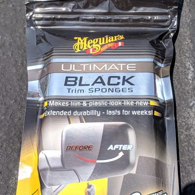 Meguiars Black Plastic Restorer Sponges
