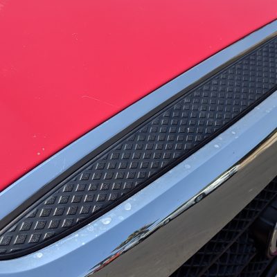 Top Grill Black Plastic Restorer Before