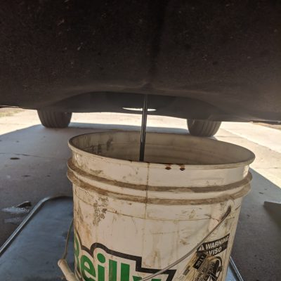 Toyota 4Runner Oil Change Oil Drain