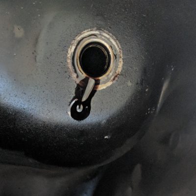 Toyota 4Runner Oil Change Oil Drain Bolt Washer Removed