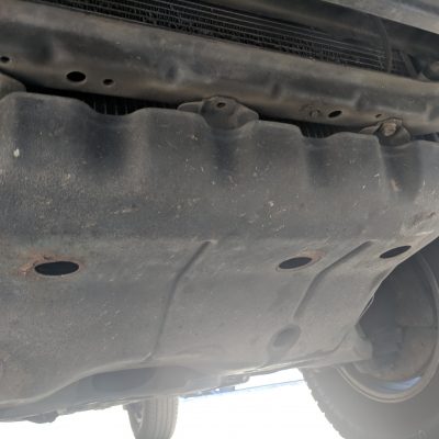 Toyota 4Runner Oil Change Skid Plate Bolts Front