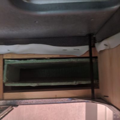RV Air Conditioner Not Blowing Cold Duct Gap