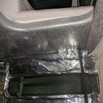 RV Air Conditioner Not Blowing Cold Vent Sealed Right