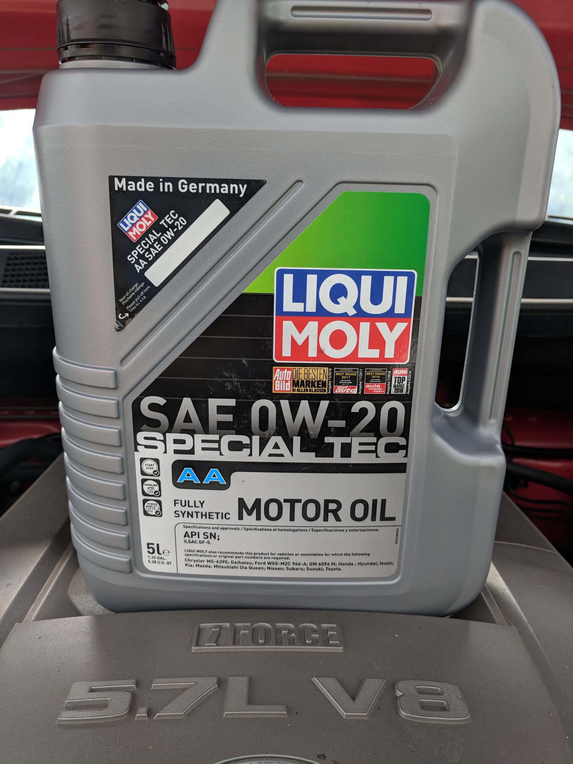 Tundra 5.7 Oil Change Liqui Moly - Horsepower Hub