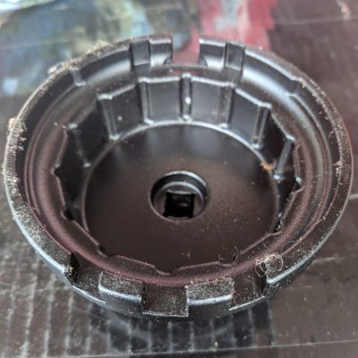 Toyota Tundra 5.7 Oil Change Wrench Notches