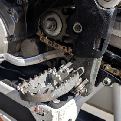 KTM 450 SXF Stock Foot Pegs