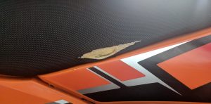 Seat Cover Rip right KTM 450 SXF