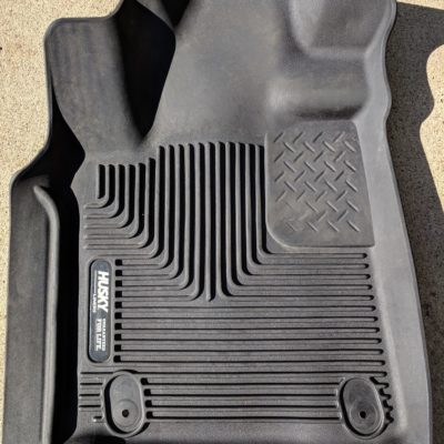 Husky Liner Tundra Front Driver Cleaned