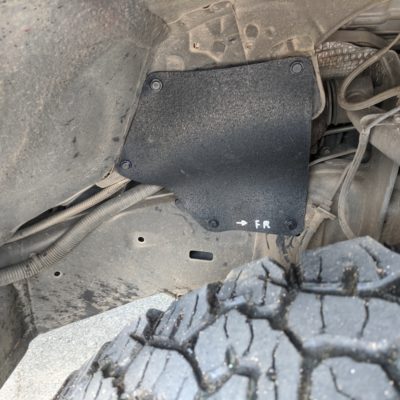 Toyota Tundra Fender Liner driver front