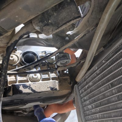 KTM 250 Spark Plug Boot Frame Notch