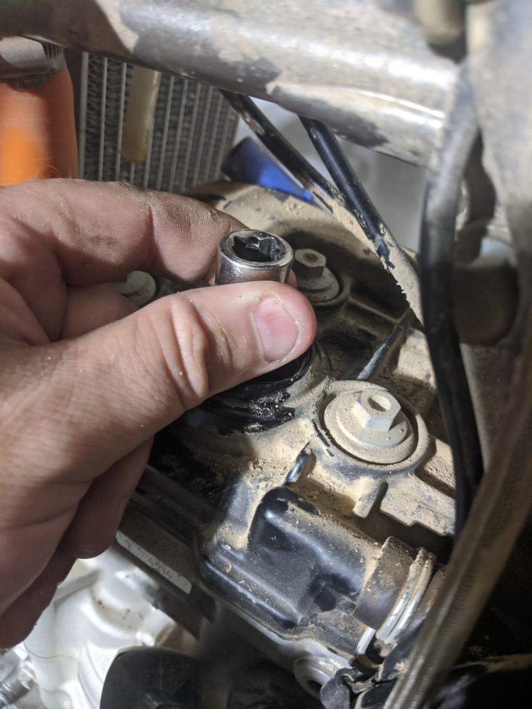 KTM 250 SXF Spark Plug Replacement NGK LMAR9AI8 Horsepower Hub