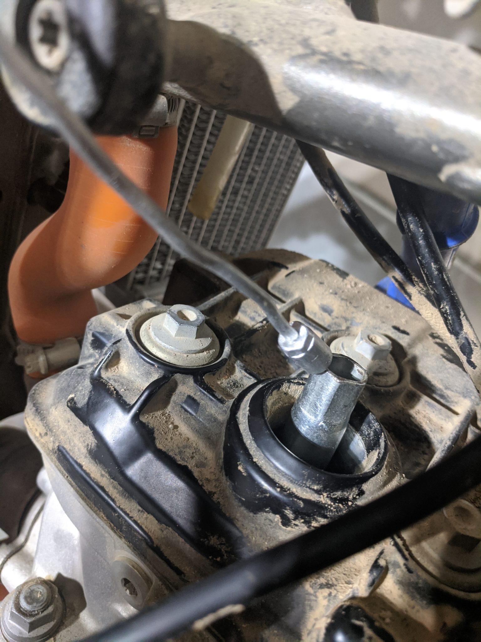 KTM 250 SXF Spark Plug Replacement NGK LMAR9AI8 Horsepower Hub